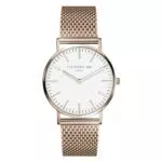 Liebeskind Damen Analog Quarz Armbanduhr mit Edelstahlarmband LT-0077-MQ