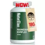 Magnesium Komplex Hochdosiert – 5-fach Magnesium mit Glycinat, Citrat & Taurat, Vegan