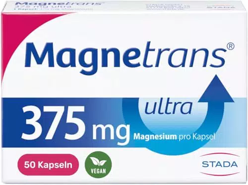 Magnetrans Ultra 375 mg – Magnesiumkapseln für Muskel- und Nervenfunktion