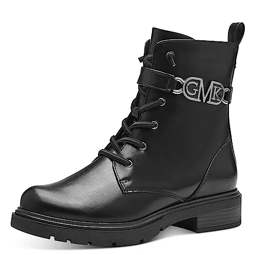 Marco Tozzi Damen Stiefeletten Guido Maria Kretschmer Aus Kunstleder Mit Reißverschluss