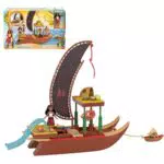 Mattel Disney Vaiana Abenteuerkanu Spielset JBT78 mit Puppe und Zubehör