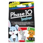 Mattel Games Phase 10 Junior - Rommé-artiges Spiel mit mehreren Spielebenen