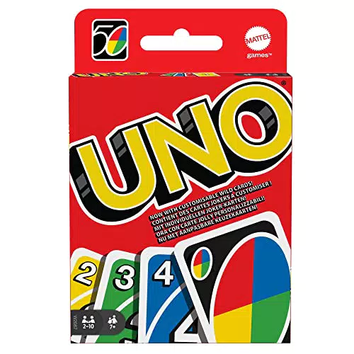Mattel Games UNO Kartenspiel für die ganze Familie - Das beliebte Kartenspiel für Jung und Alt