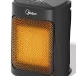 Midea Keramik Elektroheizung 2000W mit Thermostat, Timer und Überhitzungsschutz