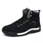 Mishansha Herren Winterschuhe Warm Gefüttert Schneestiefel rutschfest Outdoor