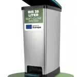 Novaliv Mülleimer mit Deckel und Soft-Close-System, geruchsdicht für Küche