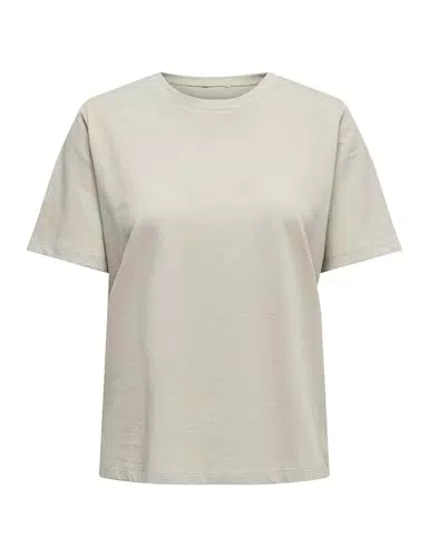 ONLY Damen T-Shirt, Weiß