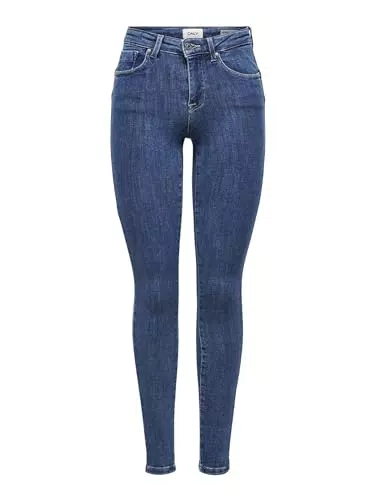 ONLY Onlpower Mid Push Up Skinny Jeans Damen