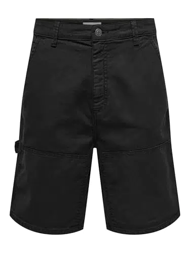 ONLY & SONS ONSEDGE Carpenter Straight Shorts – Bequeme Herren-Shorts