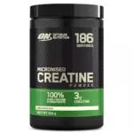Optimum Nutrition mikronisiertes Kreatin-Pulver, 100% reines Kreatin-Monohydrat-Pulver für Leistung und Muskelkraft
