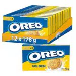 Oreo Golden Knusprige Weizenkekse Mit Vanille-Crèmefüllung