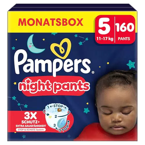 Pampers Night Pants – Extra Schutz Für Die Nacht Windeln