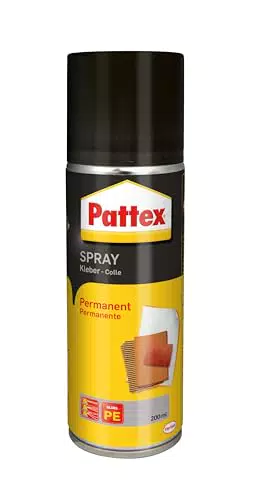 Pattex Sprühkleber Power Spray Permanent – Starker Kontaktkleber für DIY & Reparaturen