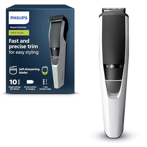Philips Barttrimmer Serie 3000 BT3206/14 mit Lift & Trim-Technologie