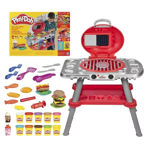 Play-Doh Regenbogen Eismaschine Spielküche Set für kreative Kinder ab 3 Jahren