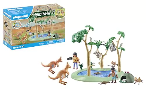 PLAYMOBIL Wiltopia 71296 – Spielerisches Tierschutzspielzeug für Kinder ab 4 Jahren