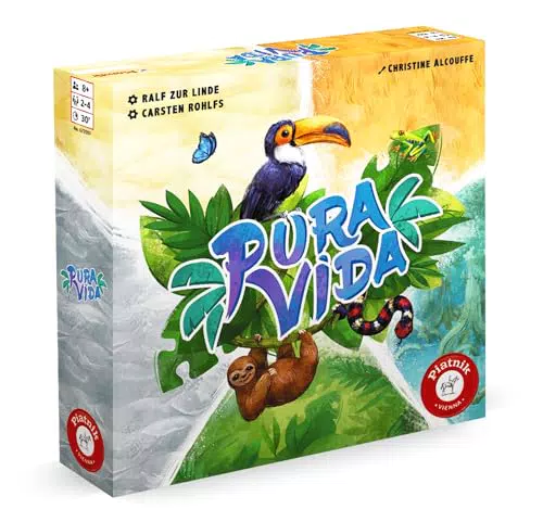 Pura Vida Flora und Fauna Costa Rica – Kniffliges Plättchen-Legespiel
