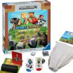 Ravensburger Minecraft Heroes of the Village – Kooperatives Familienspiel ab 7 Jahren