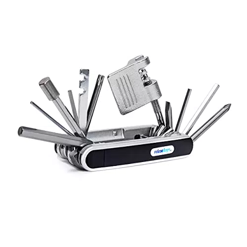 Relaxdays Fahrrad Multitool HBT – Multifunktionswerkzeug zur Fahrradreparatur