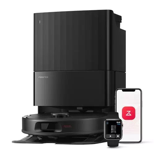 Roborock Qrevo Saugroboter mit Wischfunktion, 8000Pa, All-in-One Dock, QV 35A