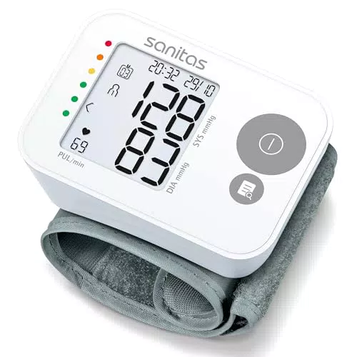 Sanitas SBC 22 Handgelenk-Blutdruckmessgerät mit Herzrhythmusstörung-Warnung