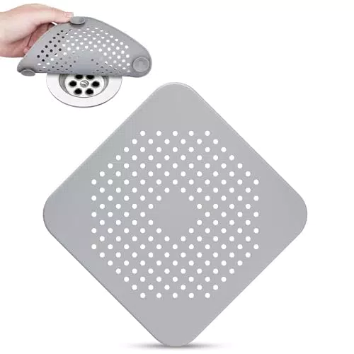 Sarkunpio Abflusssieb Silikon Universal für Dusche, Küche und Waschbecken