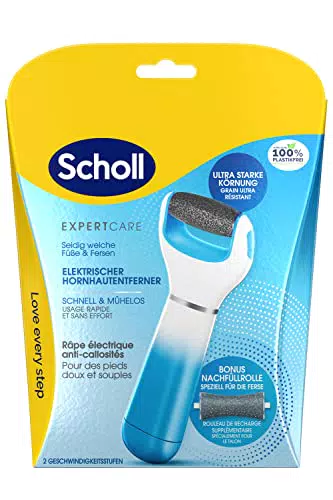 Scholl Expert Care elektrischer Hornhautentferner für seidig weiche Füße