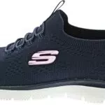 Skechers Damen 12980 Sneaker, Schwarz