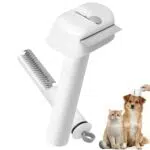 SZEE 3 in 1 Katzen- und Hundebürste für Langhaar, Kurzhaar, Unterwolle, Matten entfernen