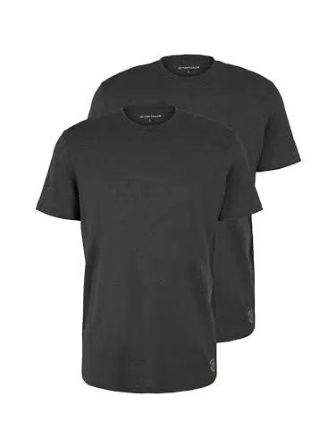 TOM TAILOR Herren Crewneck T-Shirt - Hochwertiges Basic für jeden Anlass