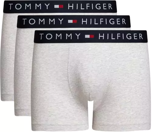 Tommy Hilfiger Herren Boxershorts aus Baumwolle mit Stretch – Komfort Unterwäsche