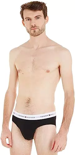 Tommy Hilfiger Herren Unterhosen Briefs Unterwäsche Baumwolle
