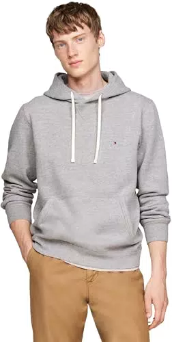 Tommy Hilfiger Herren Hoodie Essential Fleece Regular Fit Modell