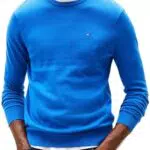 Tommy Hilfiger Herren Pullover Essential Cotton mit Rundhalsausschnitt