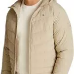 Tommy Hilfiger Herren Steppjacke Mix Quilt mit Kapuze