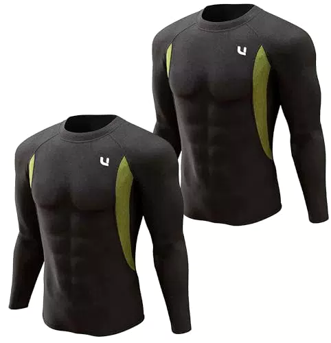 UNIQUEBELLA Thermo Unterwäsche Herren - Funktionswäsche für Ski und Winter