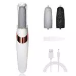 UQQU Elektrische Fußfeile – Hornhautentferner für glatte und gepflegte Füße