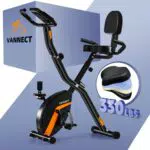 Vanncet Heimtrainer Fahrrad klappbar mit Magnetwiderstand und LCD-Monitor, bis 150kg