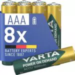 VARTA AAA Wiederaufladbare Batterien Ni-MH 1000mAh Akku Power on Demand