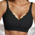 Vtelor Bügelloser BH Damen Push-Up für Große Brüste, Seamless & Bequem