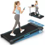 VANNECT Walking Pad Laufband für Zuhause mit Steigung und LED-Display, 2,75HP