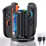 WAXITY Bidirektionale Ladestation Für Nintendo Switch 2 Mit USB-C Für Joy-Con
