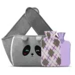 Yungden Wärmflaschengürtel – Wärmflasche mit Bezug für Bauch, Rücken & Schultern