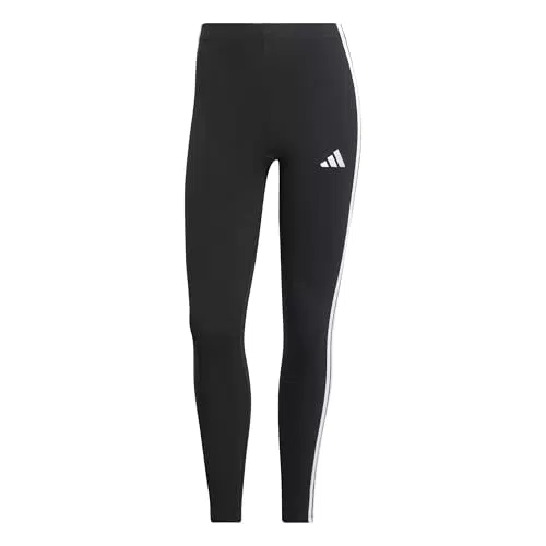 Adidas Damen Essentials 3-Stripes Baumwoll Leggings