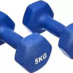 Amazon Basics Neopren Hanteln Gewichte, 3.0 Pink, 2er-Set