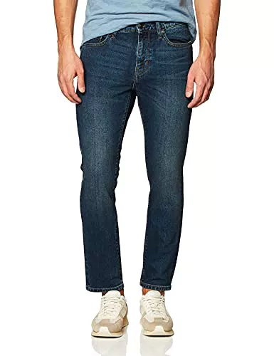 Amazon Essentials Slim-Fit-Jeans für Herren, Helle Waschung