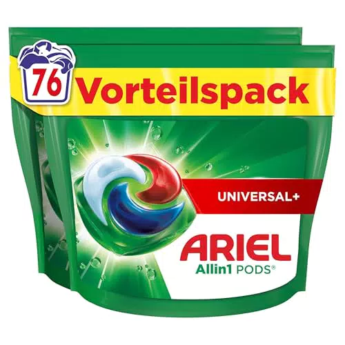 Ariel All-in-1 Pods Universal Waschmittel, Kraftvolle Fleckentfernung