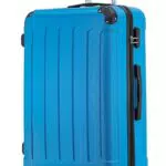 BEIBYE Zwillingsrollen Hardcase Reisekoffer Trolley mit Hartschale