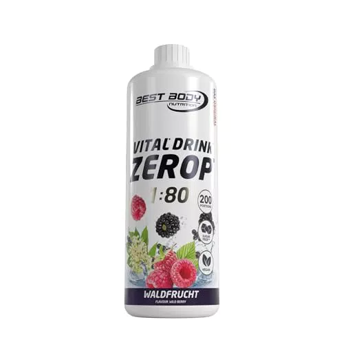 Best Body Nutrition Vital Drink ZEROP® Eistee Pfirsich, zuckerfrei Getränkekonzentrat
