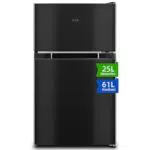 CHIQ Freistehender Kühlschrank mit Gefrierfach, Kühl-Gefrierkombination Low-frost Technologie